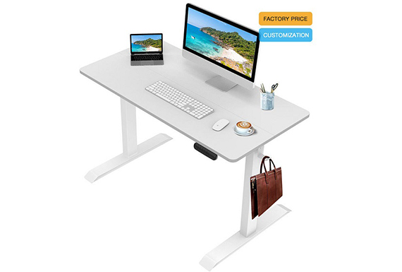 Adjustable electric standing desk