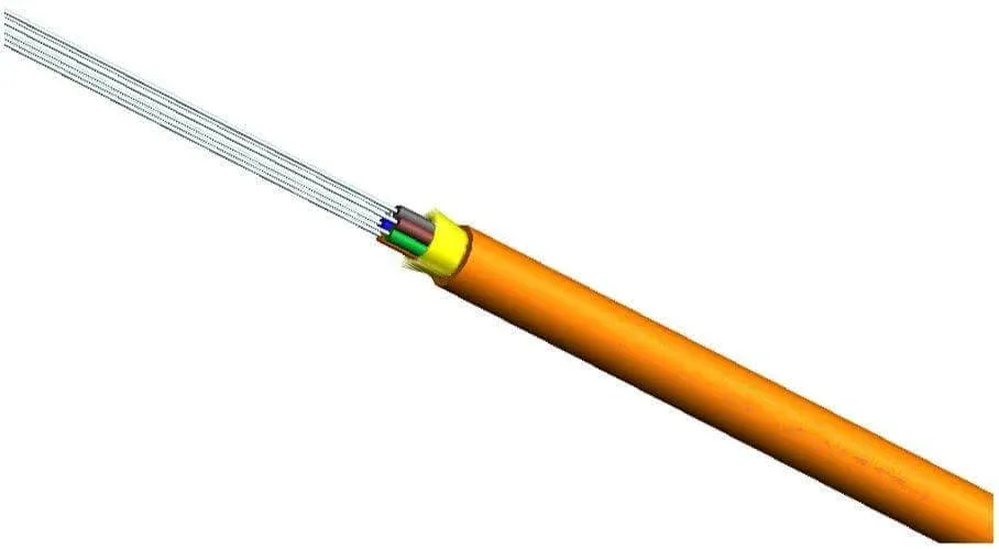 Owire Gjpfjh Gjpfjv Tight Buffer Indoor Optic Fiber Combined 2~48 Core Distribution Cable