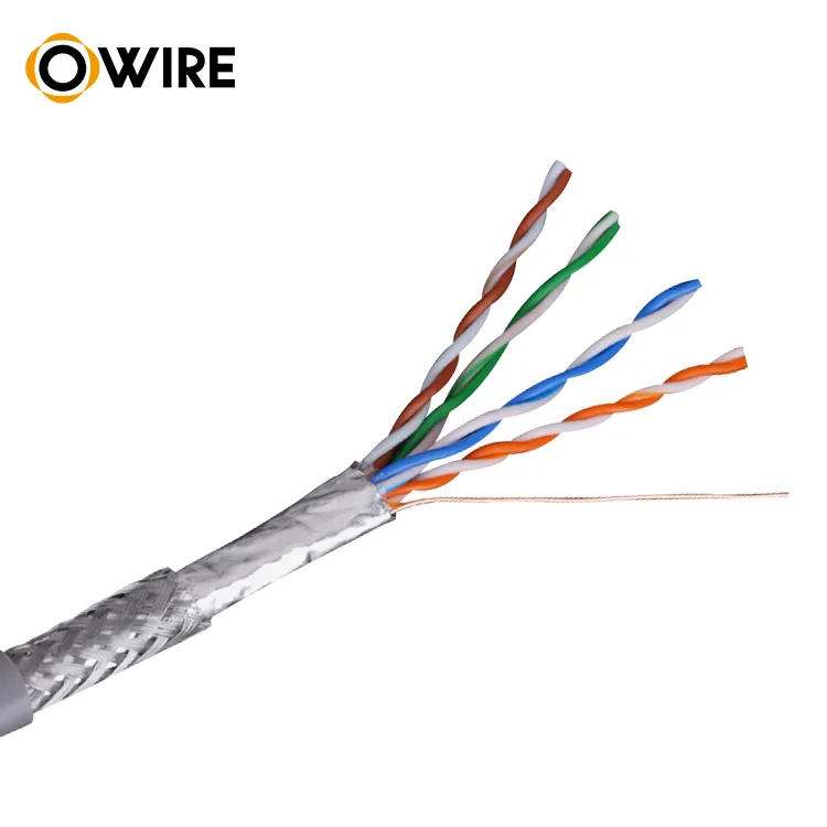 Owire Solid 26awg enhanced indoor Cat5e Cable S/FTP 305m Box