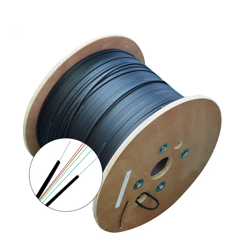 Ftth Indoor Bow Type Optical Fiber Cable Owire