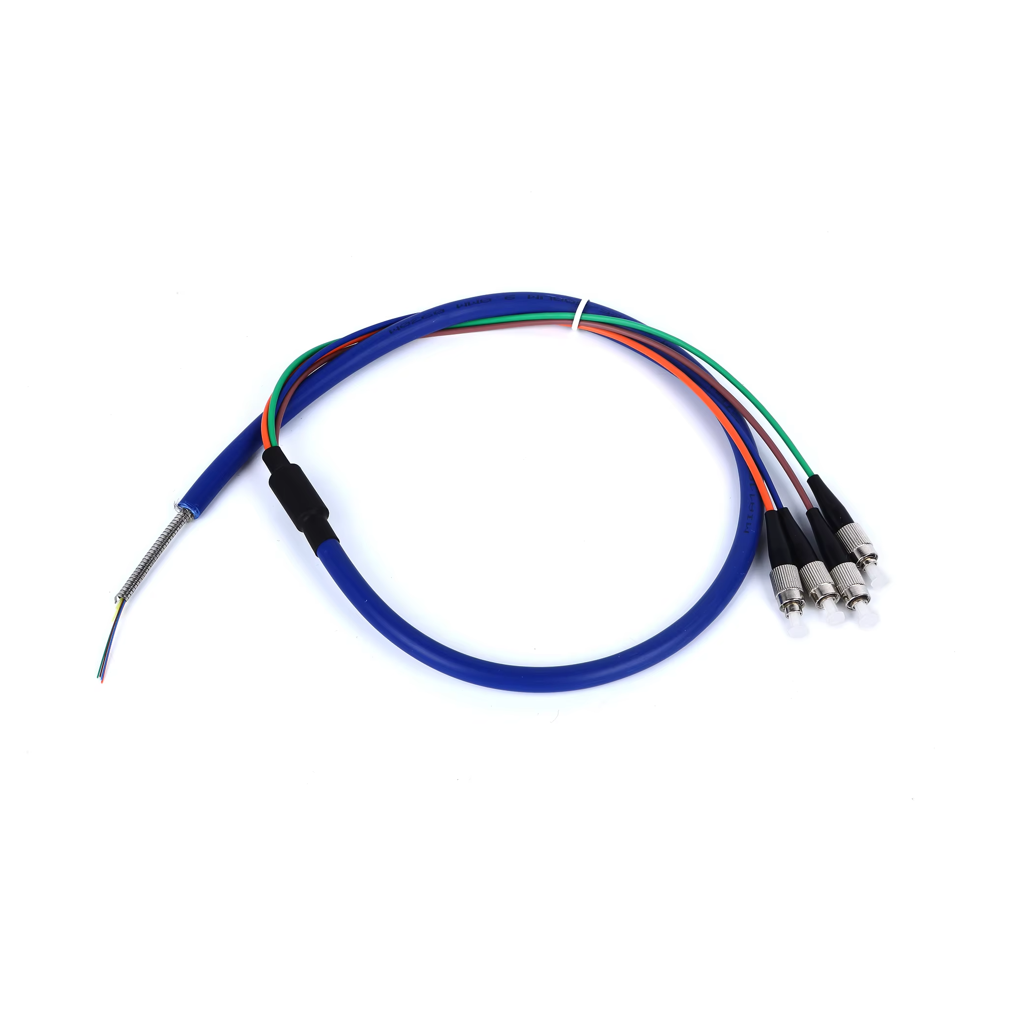 Conector ST blindado para fibra óptica - Owire