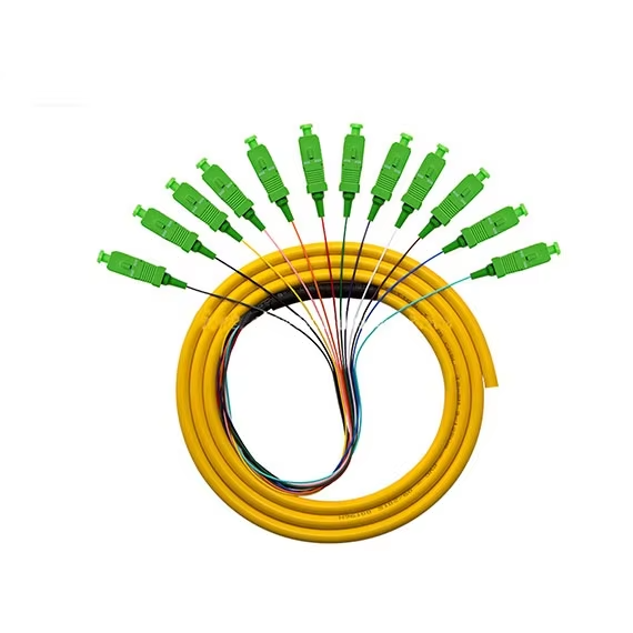 1-24 Core FTTH Flat Single-tube dielectric Aerial outdoor