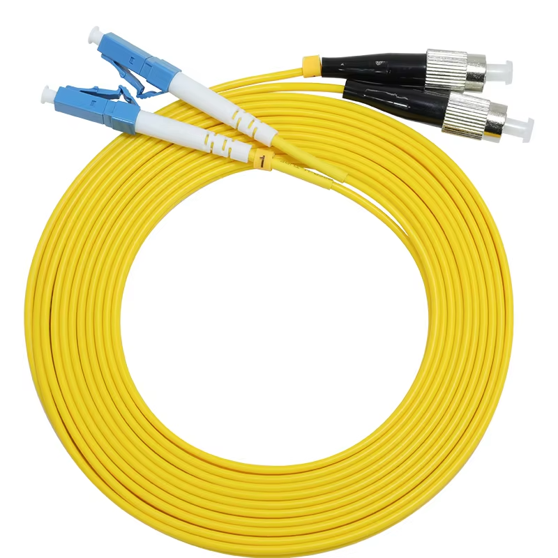LC to FC Fiber Patch Cord LC-upc FC-upc SM 9/125um Duplex Fiber Optic ...