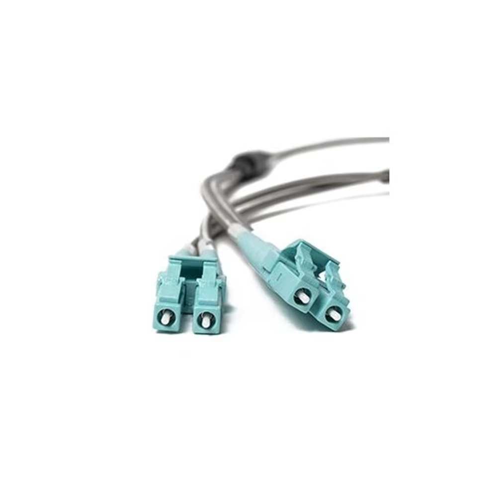 Cable de conexión de fibra óptica flexible LC a LC OM68 con blindaje ...