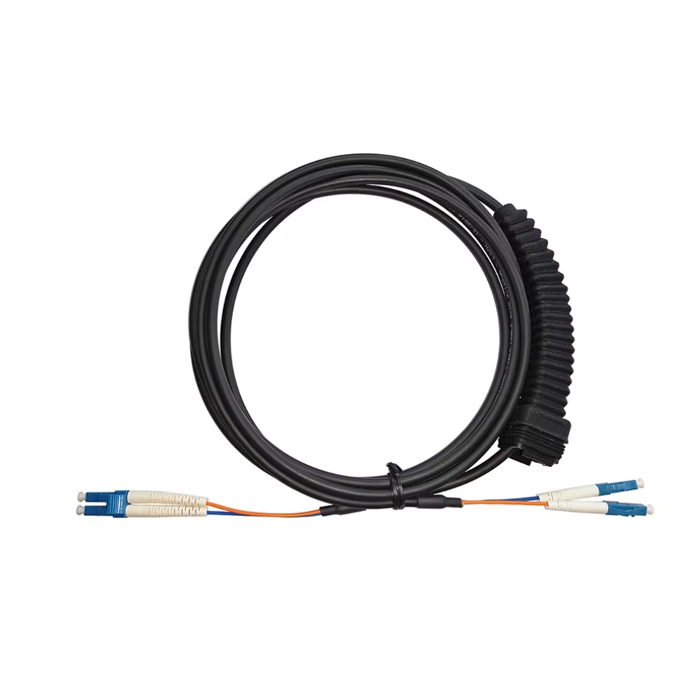GJFJV 24 Core Indoor Distribution Optical Fiber Cable Bundle
