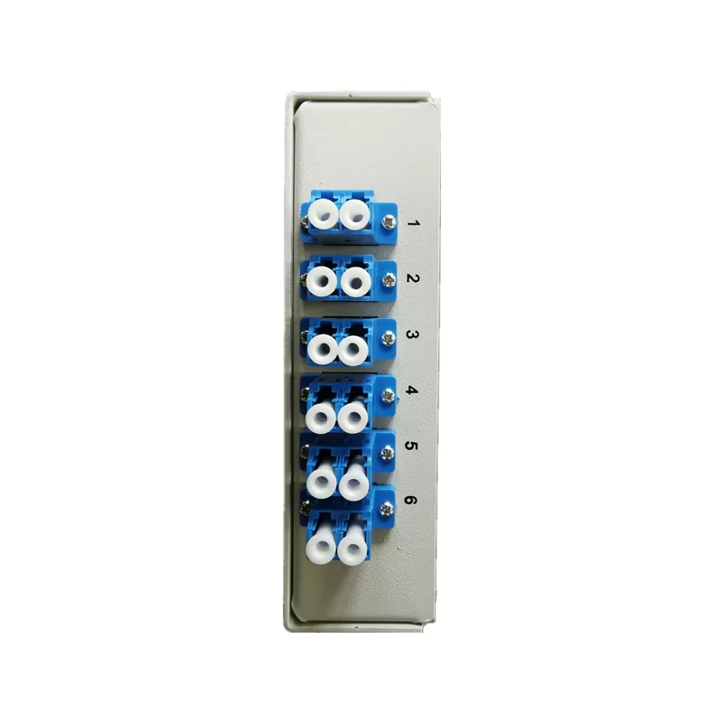 6 port simplex LC Fiber optic terminal enclosure Box - Owire