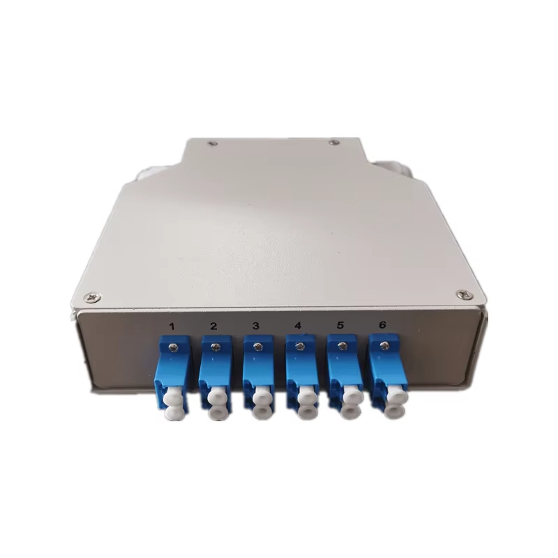6 port simplex LC Fiber optic terminal enclosure Box - Owire