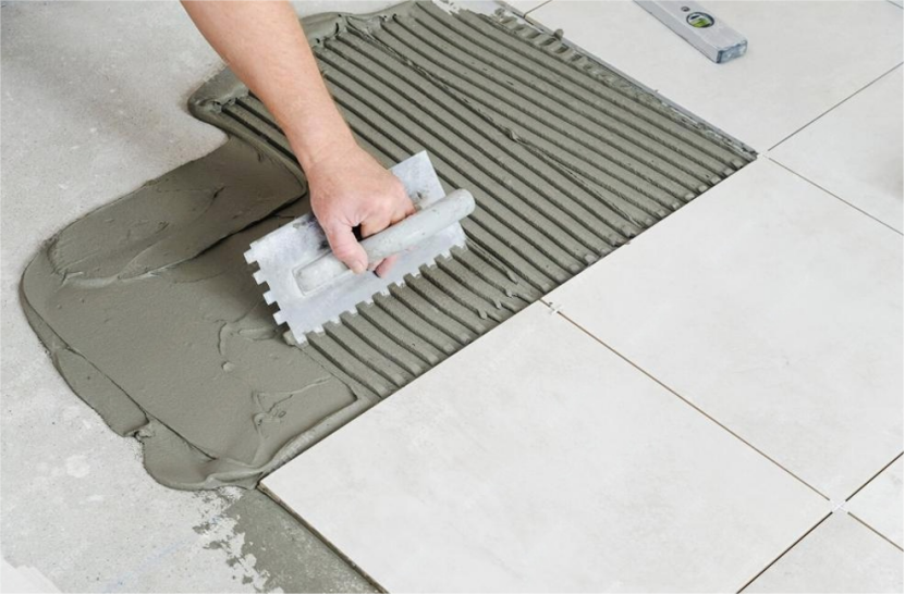 Tile adhesive