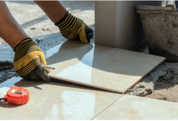 Tile adhesive