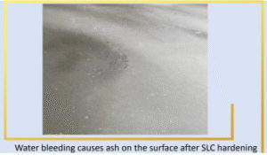 Market HPMC water bleeding causes ash after SCL hardening