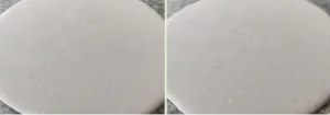 Surface Quality After Curing Celopro® MT1004 (27% & 28% water content)