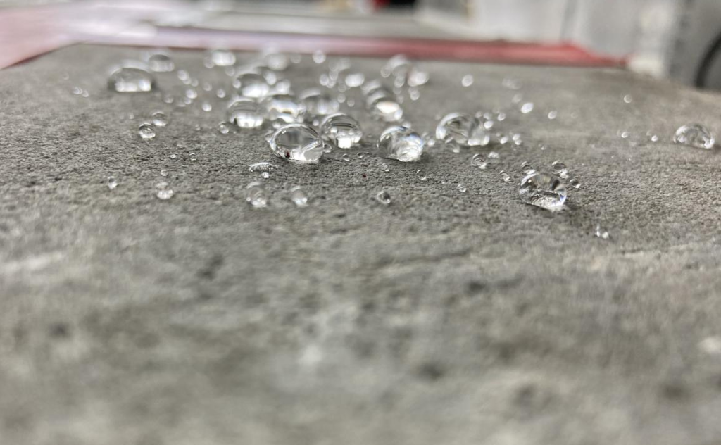 hydrophobic