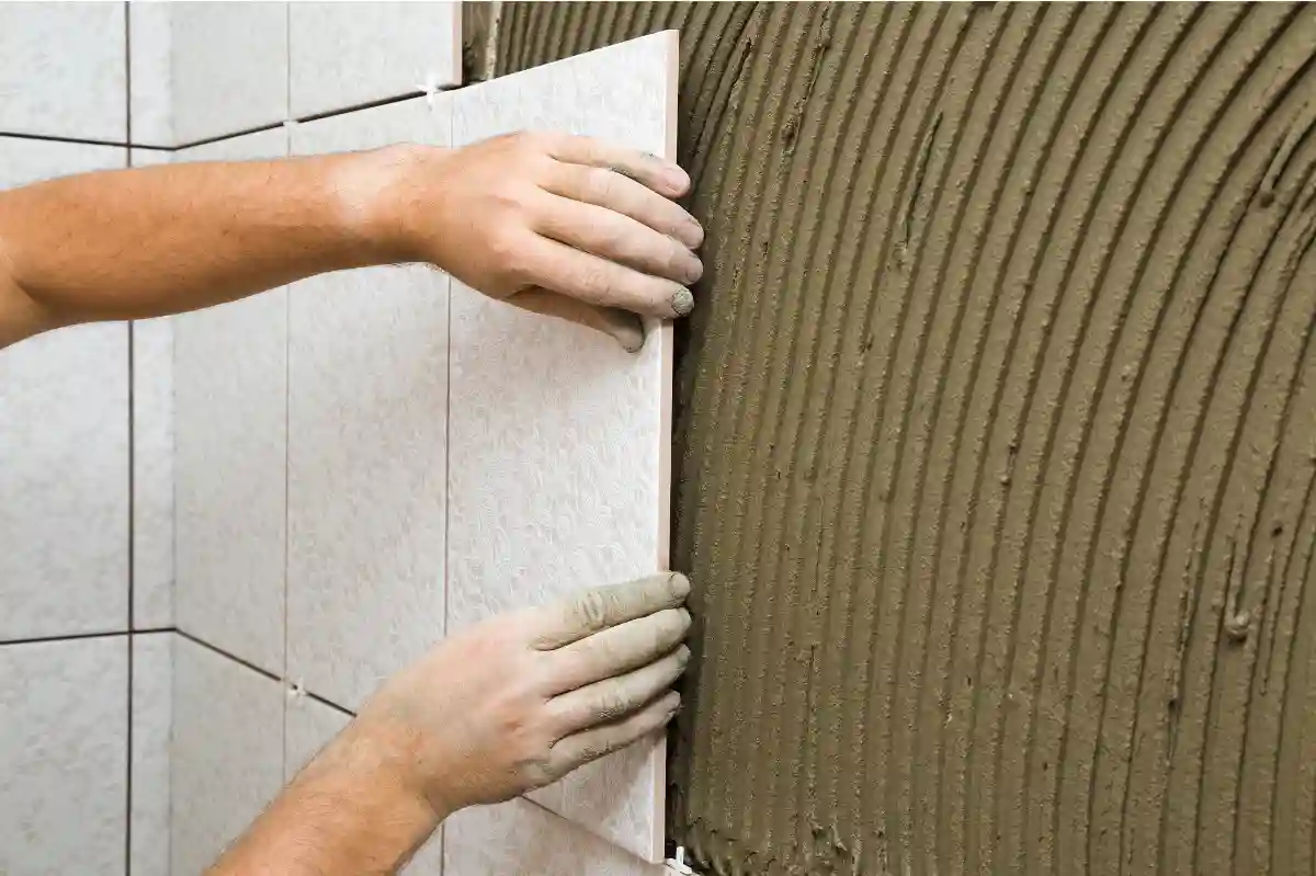 polymer-modified tile adhesives