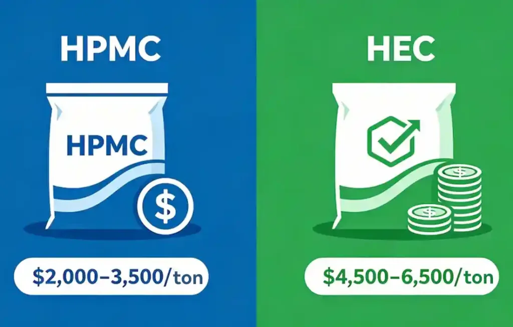 HPMC and HEC powder price