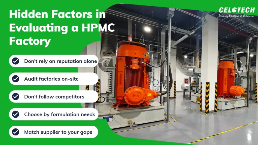 Hidden Factors Only HPMC Factory Reveals