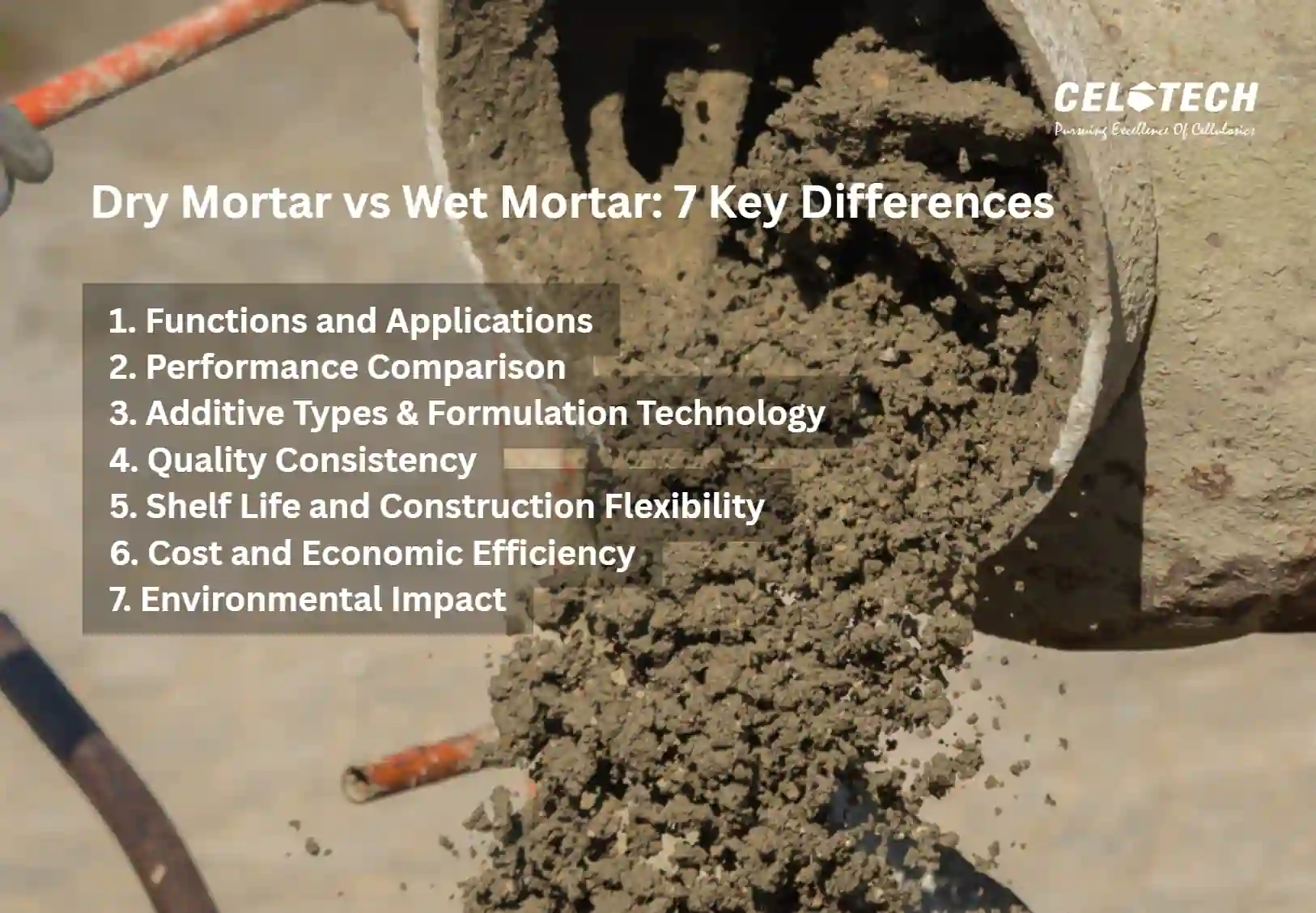 Dry Mortar vs Wet Mortar: 7 Key Differences