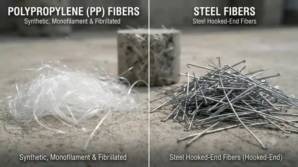 PP Fiber vs Steel Fiber