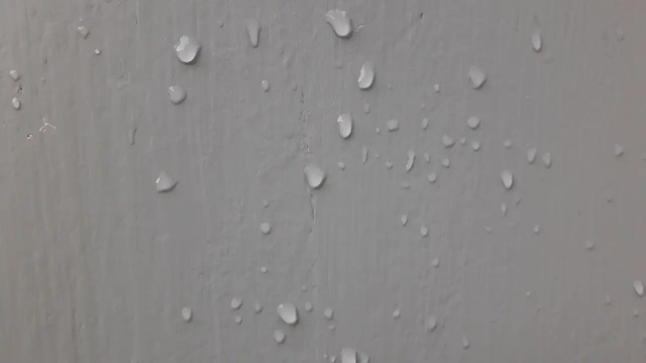 Water repellent agent for exterior wall
