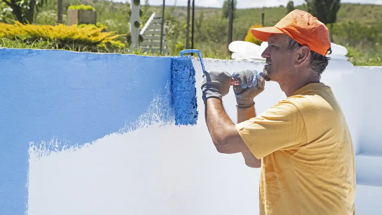Waterproofing agent for pool