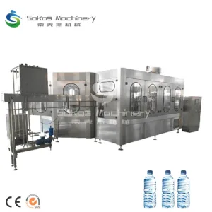 2000BPH Automatic 3-in-1 Small Bottle Water Filling Machine