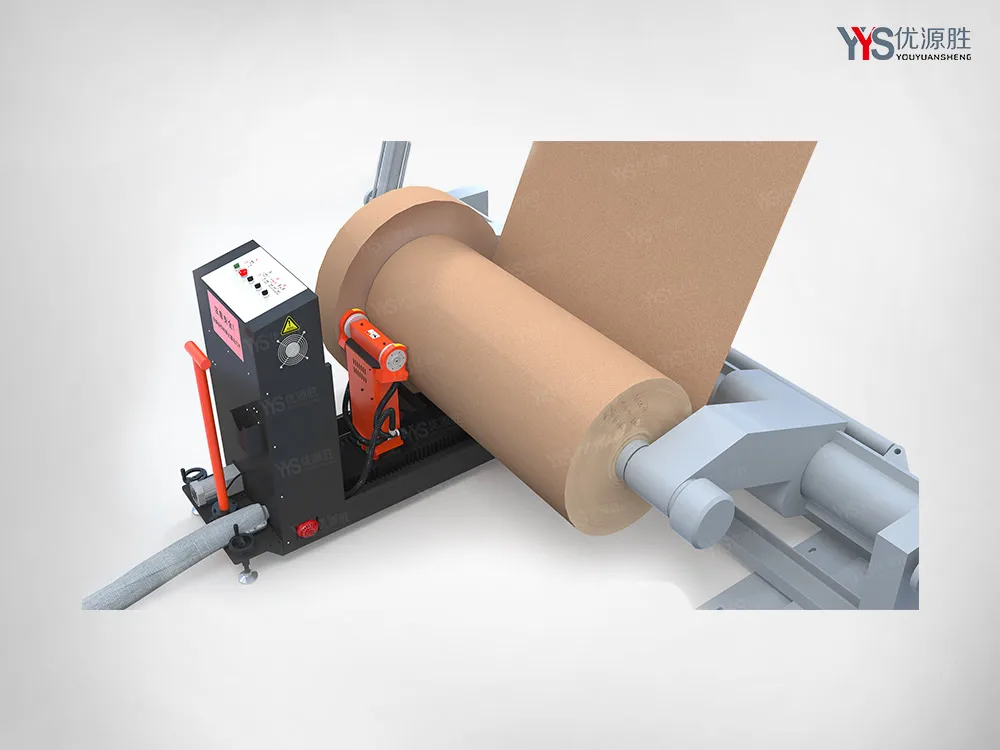 ✓ How to cut a large paper roll? cutting machine / paper roll