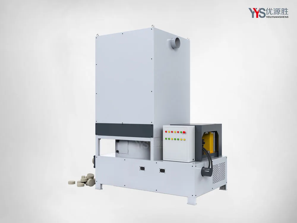 Troubleshooting of paper foam baler blocking out material caused by oil